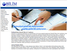 Tablet Screenshot of bilimygm.com